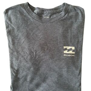 Billabong Charcoal Tee with Logo